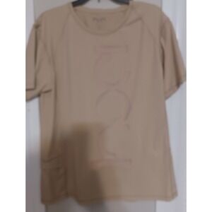 HOUSE OF ATHLETICS SIZE XL TAN ATHLETIC SHIRT